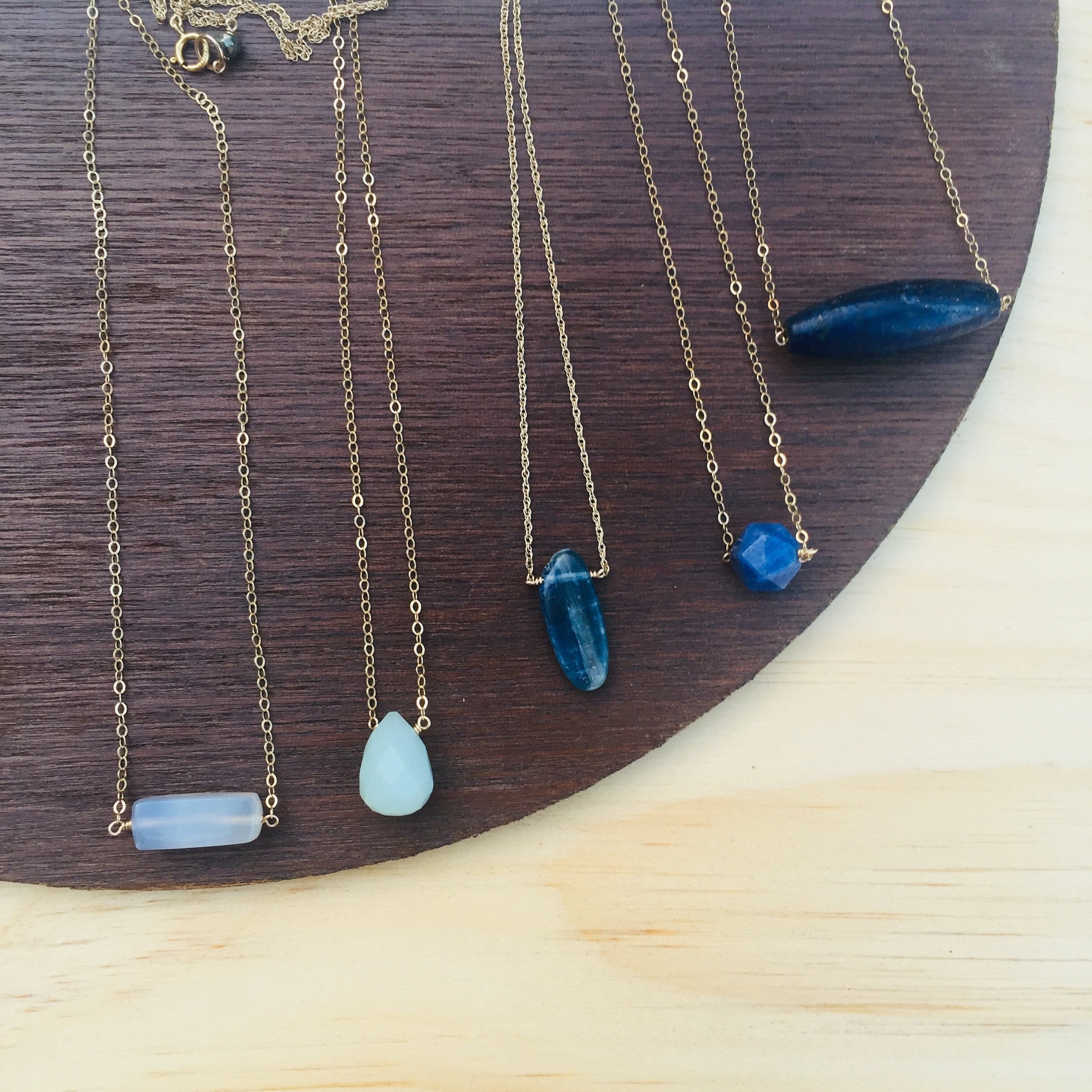 Single Stone Necklace | Gaia Darling
